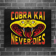 Load image into Gallery viewer, Secret_Shirts Posters / 4&quot;x6&quot; / Black Never Dies
