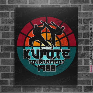 Secret_Shirts Posters / 4"x6" / Black Kumite Tournament