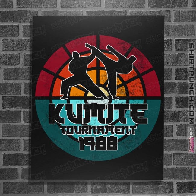 Secret_Shirts Posters / 4"x6" / Black Kumite Tournament