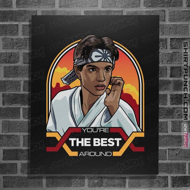 Secret_Shirts Posters / 4"x6" / Black You're The Best Arround