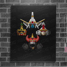 Load image into Gallery viewer, Shirts Posters / 4&quot;x6&quot; / Black Zord Rhapsody
