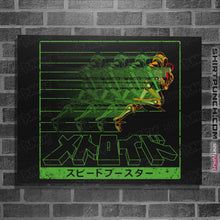 Load image into Gallery viewer, Shirts Posters / 4&quot;x6&quot; / Black Speed Booster Get
