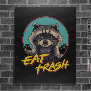 Shirts Posters / 4"x6" / Black Eat Trash