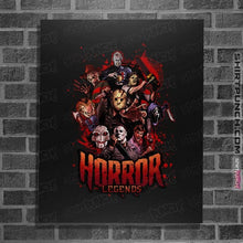 Load image into Gallery viewer, Secret_Shirts Posters / 4&quot;x6&quot; / Black Horror Legends
