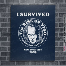 Load image into Gallery viewer, Secret_Shirts Posters / 4&quot;x6&quot; / Navy Surviving Vigo
