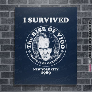 Secret_Shirts Posters / 4"x6" / Navy Surviving Vigo