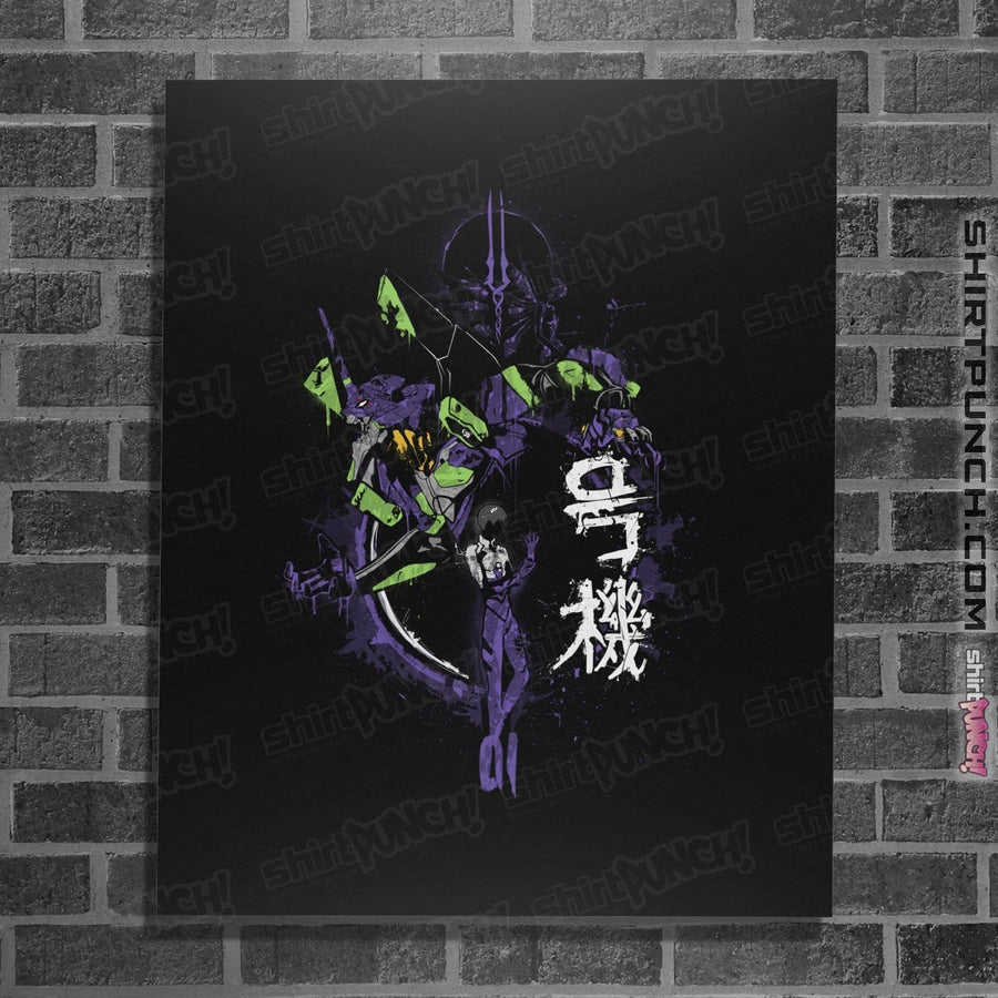 Shirts Posters / 4"x6" / Black Evangelitee 01