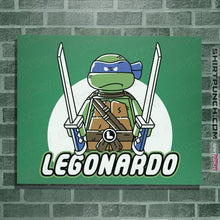 Load image into Gallery viewer, Daily_Deal_Shirts Posters / 4&quot;x6&quot; / Irish Green Legonardo
