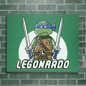 Daily_Deal_Shirts Posters / 4"x6" / Irish Green Legonardo