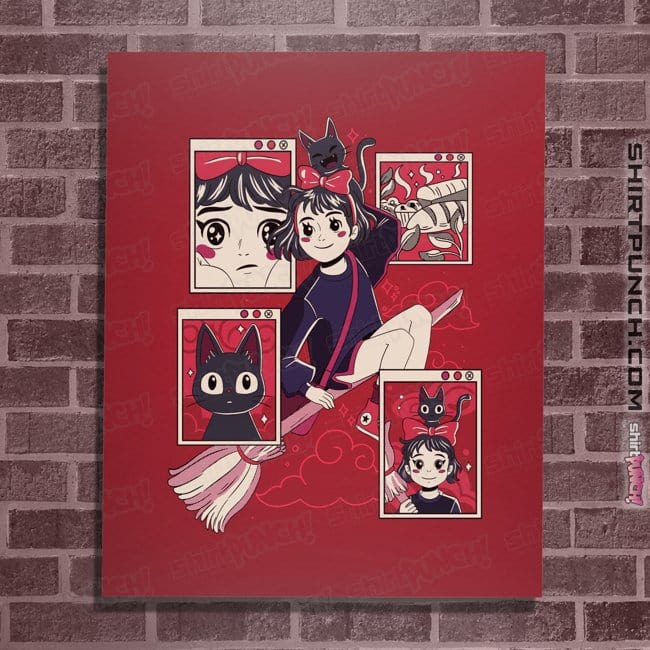 Shirts Posters / 4"x6" / Red Image Delivered