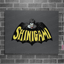 Load image into Gallery viewer, Shirts Posters / 4&quot;x6&quot; / Charcoal Bat Shinigami
