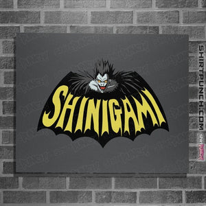 Shirts Posters / 4"x6" / Charcoal Bat Shinigami