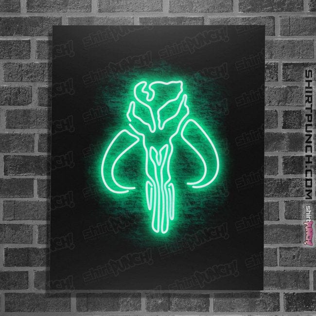 Secret_Shirts Posters / 4"x6" / Black Club Mando