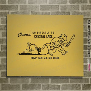Daily_Deal_Shirts Posters / 4"x6" / Daisy Go To Camp Crystal Lake