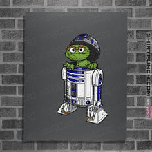 Load image into Gallery viewer, Daily_Deal_Shirts Posters / 4&quot;x6&quot; / Charcoal Grouch2-D2
