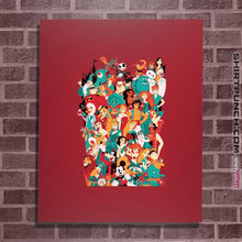 Load image into Gallery viewer, Shirts Posters / 4&quot;x6&quot; / Red Mouse House Heroes &#39;19
