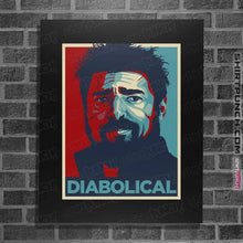 Load image into Gallery viewer, Daily_Deal_Shirts Posters / 4&quot;x6&quot; / Black Diabolical

