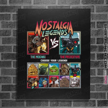 Load image into Gallery viewer, Daily_Deal_Shirts Posters / 4&quot;x6&quot; / Black Nostalgia Legends
