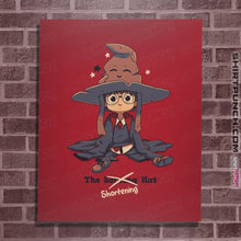 Load image into Gallery viewer, Shirts Posters / 4&quot;x6&quot; / Red The Shortening Hat
