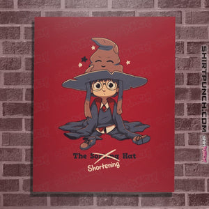 Shirts Posters / 4"x6" / Red The Shortening Hat