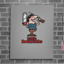 Load image into Gallery viewer, Daily_Deal_Shirts Posters / 4&quot;x6&quot; / Sports Grey Little Boomsticks
