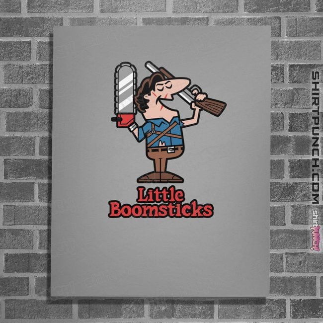 Daily_Deal_Shirts Posters / 4"x6" / Sports Grey Little Boomsticks