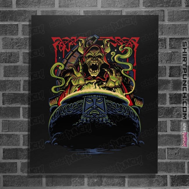 Daily_Deal_Shirts Posters / 4"x6" / Black Evil King