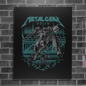 Shirts Posters / 4"x6" / Black Heavy Metal Gear