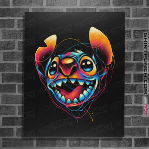 Shirts Posters / 4"x6" / Black Colorful Friend
