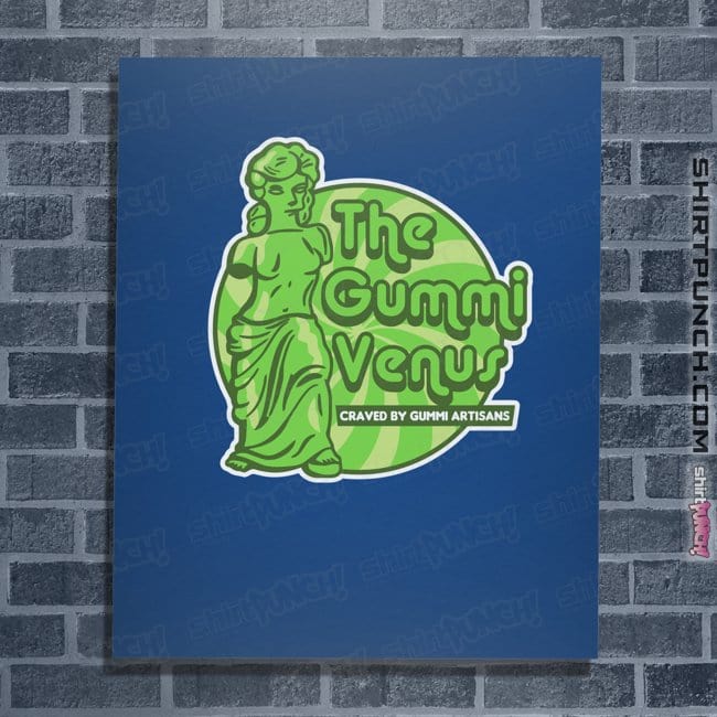 Shirts Posters / 4"x6" / Royal Blue Gummi Venus