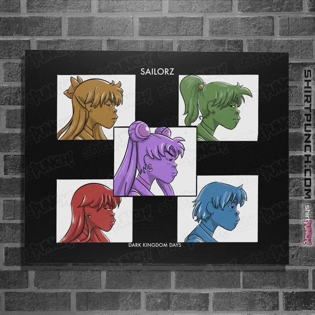 Daily_Deal_Shirts Posters / 4"x6" / Black Dark Kingdom Days