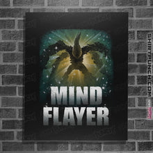 Load image into Gallery viewer, Shirts Posters / 4&quot;x6&quot; / Black The Mind Flayer
