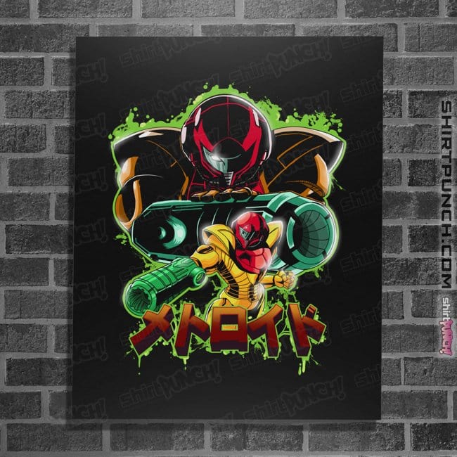 Secret_Shirts Posters / 4"x6" / Black Space Bounty!