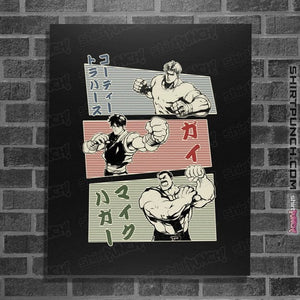Secret_Shirts Posters / 4"x6" / Black Final Fight