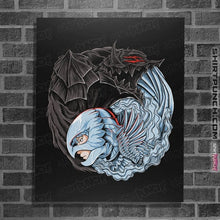 Load image into Gallery viewer, Daily_Deal_Shirts Posters / 4&quot;x6&quot; / Black The Falcon And The Beast
