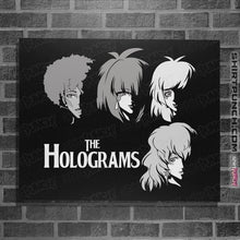 Load image into Gallery viewer, Secret_Shirts Posters / 4&quot;x6&quot; / Black The Holograms Secret Sale

