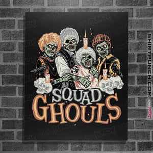 Secret_Shirts Posters / 4"x6" / Black Squad Ghouls