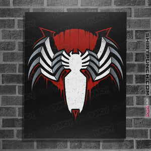 Shirts Posters / 4"x6" / Black V of Symbiote