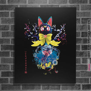 Shirts Posters / 4"x6" / Black Sailor and Luna Transformation