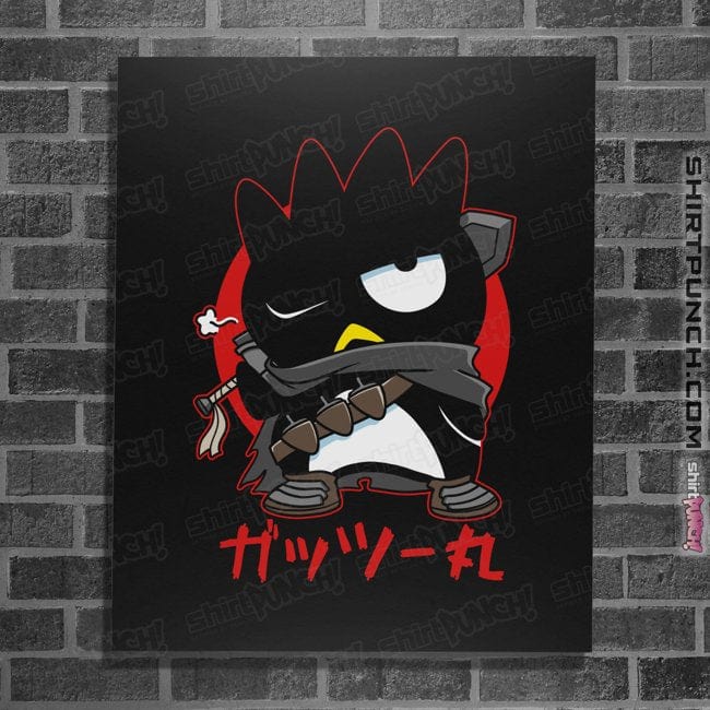 Daily_Deal_Shirts Posters / 4"x6" / Black Guts-Maru