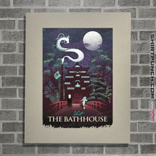 Load image into Gallery viewer, Daily_Deal_Shirts Posters / 4&quot;x6&quot; / Natural Visit The Bathhouse
