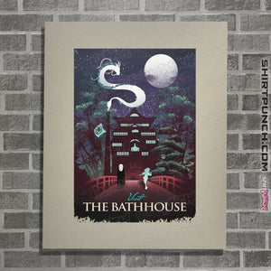 Daily_Deal_Shirts Posters / 4"x6" / Natural Visit The Bathhouse