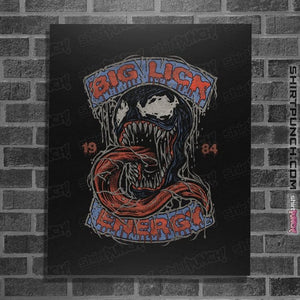 Daily_Deal_Shirts Posters / 4"x6" / Black Big Venom Energy