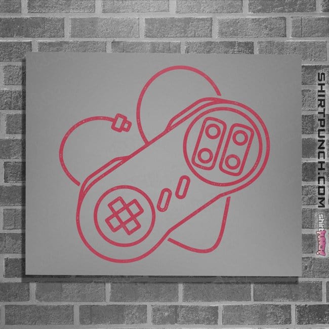 Shirts Posters / 4"x6" / Sports Grey Retrogaming Lover