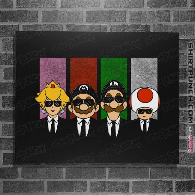 Last_Chance_Shirts Posters / 4"x6" / Black Reservoir Bros