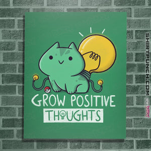 Shirts Posters / 4"x6" / Irish Green Bulb Saur