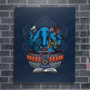 Shirts Posters / 4"x6" / Navy Galactic Grooves