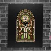 Load image into Gallery viewer, Shirts Posters / 4&quot;x6&quot; / Black Stained Glass Toph

