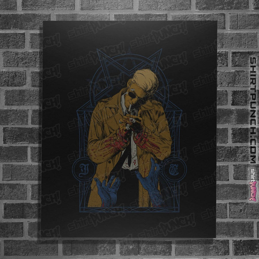 Shirts Posters / 4"x6" / Black Hellblazer