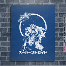 Load image into Gallery viewer, Secret_Shirts Posters / 4&quot;x6&quot; / Royal Blue The Interstellar Bounty Hunter
